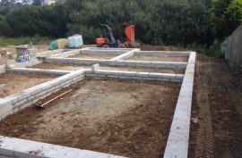 Portmellown Bungalow Foundations - Complete Builders